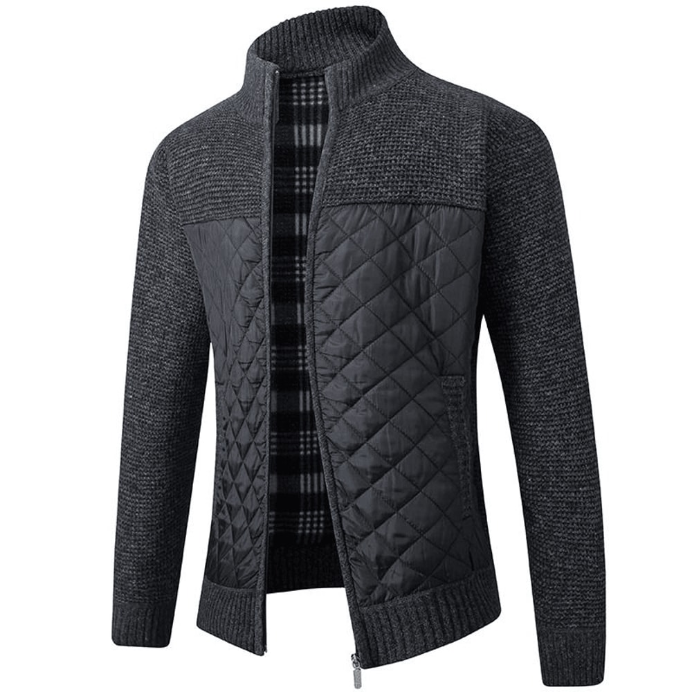 Slim Fit Knitted Cardigan Coat Cozy Stylish For Winter Wear 9