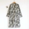 Womens Retro Jacquard Cotton Robe Premium Kimono Cardigan Breathable Loungewear System 6