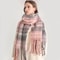 Korean Winter Imitation Cashmere Scarf Premium Thick Warm Shawl Tassel Blanket System 2