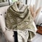 Luxury TwoSided Ethnic Pashmina Premium Cashmere Winter Coldproof Shawl Windproof Blanket System 3