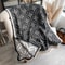 Luxury TwoSided Ethnic Pashmina Premium Cashmere Winter Coldproof Shawl Windproof Blanket System 7