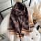 Luxury Plaid CashmereFeel Scarf Womens Winter Pashmina Shawl Heavyweight Blanket Wrap System 10
