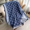 Luxury Plaid CashmereFeel Scarf Womens Winter Pashmina Shawl Heavyweight Blanket Wrap System 5