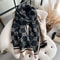 Luxury Plaid CashmereFeel Scarf Womens Winter Pashmina Shawl Heavyweight Blanket Wrap System 6