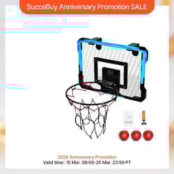 succebuy foldable basketball hoop system | professional wall-mounted kids' sport & exercise infrastructure