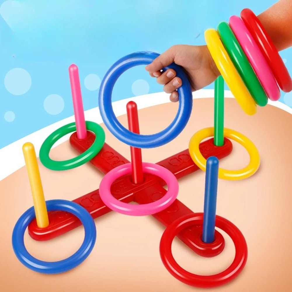 Interactive Ring Toss Training System Professional Early Education Pediatric Fitness Infrastructu 0