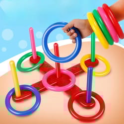 interactive ring toss training system | professional early education & pediatric fitness infrastructure
