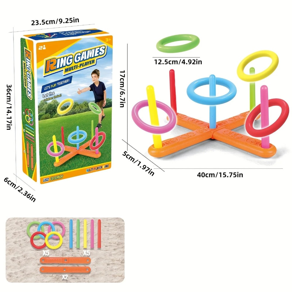 Interactive Ring Toss Training System Professional Early Education Pediatric Fitness Infrastructu 4