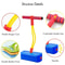 Kids Foam Pogo Jumper System Professional Growth Balance Training IndoorOutdoor Bouncing Infrastr 2