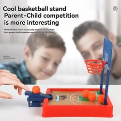 mini desktop basketball system | professional finger ejection shooting & interactive educational toy infrastructure