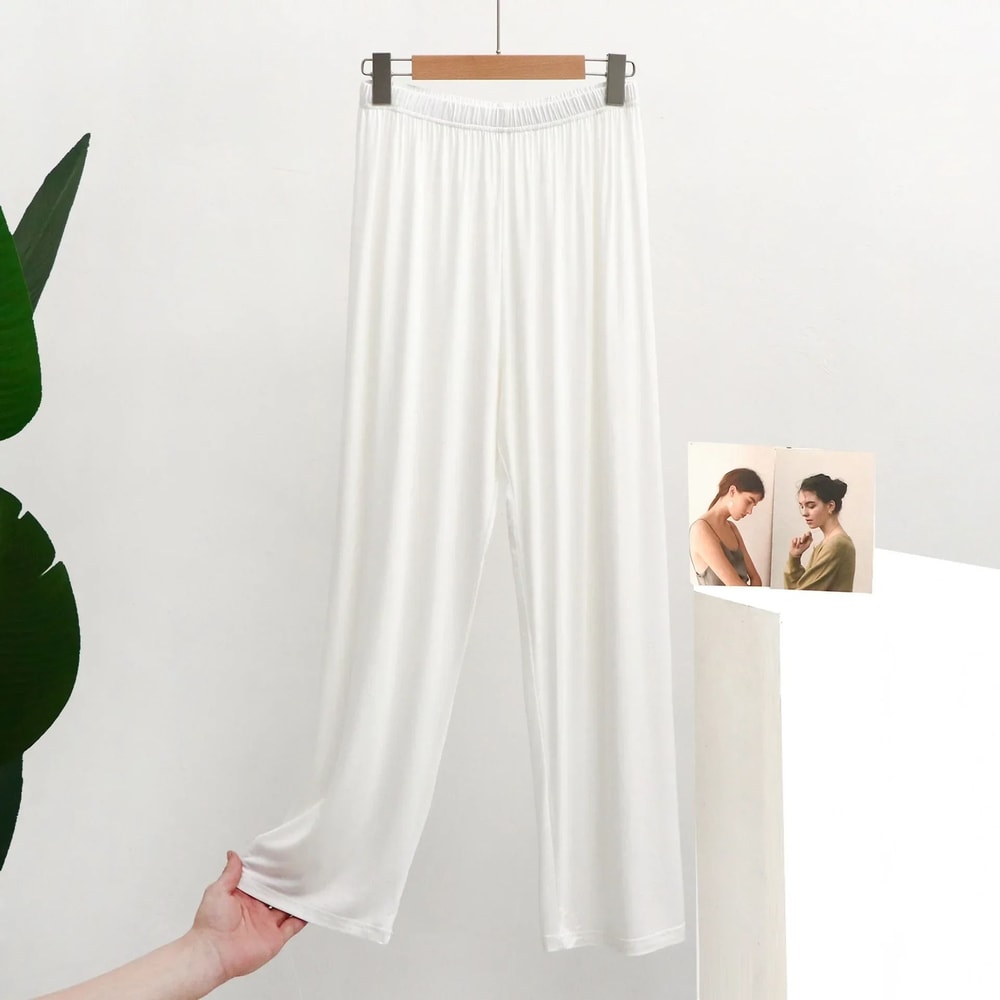 Womens Modal Pajama Pants MosquitoProof Relaxed Sleepwear Smooth Draping Homewear System 1