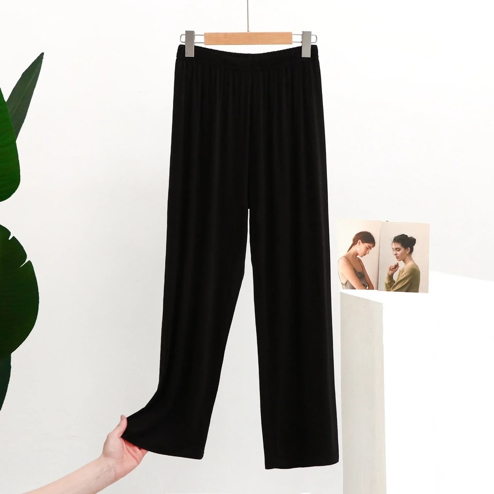 Womens Modal Pajama Pants MosquitoProof Relaxed Sleepwear Smooth Draping Homewear System 4