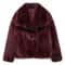 HH Elegant Faux Fur Outerwear System Premium HighStreet Fluffy Lapel Jacket Thermal Fashion Infra 9