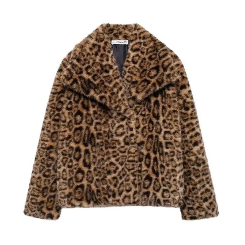 HH Elegant Faux Fur Outerwear System Premium HighStreet Fluffy Lapel Jacket Thermal Fashion Infra 18