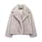 HH Elegant Faux Fur Outerwear System Premium HighStreet Fluffy Lapel Jacket Thermal Fashion Infra 21