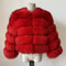 2024 Luxury Faux Raccoon Fur Coat Premium Fluffy Winter Jacket Thick Warm Furry Outerwear System 9