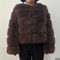2024 Luxury Faux Raccoon Fur Coat Premium Fluffy Winter Jacket Thick Warm Furry Outerwear System 29