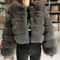 2024 Luxury Faux Raccoon Fur Coat Premium Fluffy Winter Jacket Thick Warm Furry Outerwear System 24