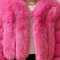Luxury VNeck Faux Fox Fur Coat Chic Winter Teddy Jacket HighFashion Outerwear System 11