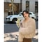 2026 Fashion Imitation Fox Fur Coat Premium Casual Short Loose Winter Jacket Comfortable Outerwea 3