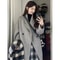 Womens Thickened Woolen System Premium KoreanStyle MidLength Coat AutumnWinter Trendy Jacket Infr 5