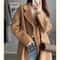 Womens Thickened Woolen System Premium KoreanStyle MidLength Coat AutumnWinter Trendy Jacket Infr 10
