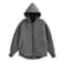 Womens Gray Hooded System Premium 2025 Autumn Zipper Jacket Loose Casual Outerwear Infrastructure 4