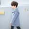 Boys Korean Handsome Woolen System 2024 Fashion Thickening Jacket MidLength Childrens Outerwear I 4