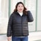 Womens UltraLightweight Packable System Premium WaterResistant Hooded Down Jacket Plus Size Therm 3