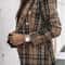 Womens Double Button Printed Suit Premium AutumnWinter Polyester Blazer Professional Long Sleeve 6