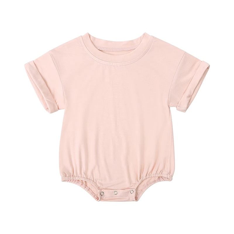 2026 Newborn Bamboo Fiber Romper Premium Short Sleeve Infnat Jumpsuit EcoFriendly Summer Body Clo 5