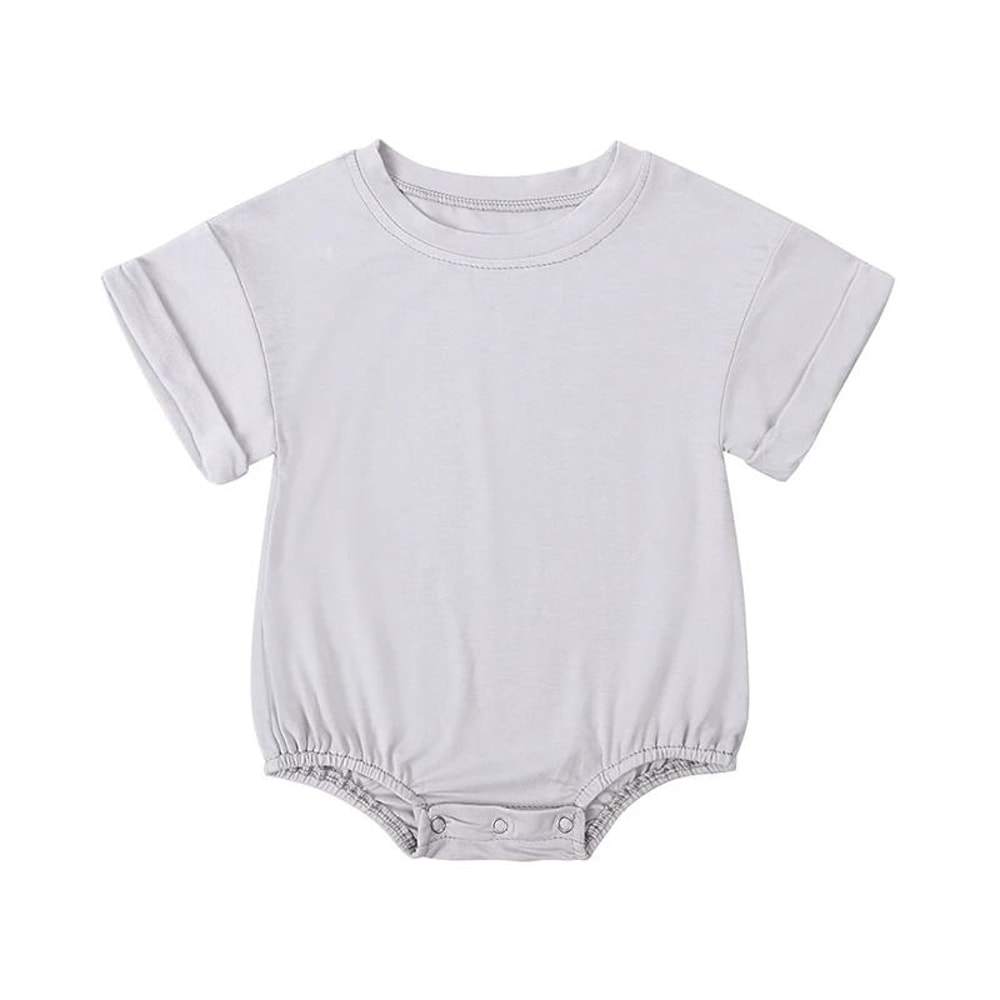 2026 Newborn Bamboo Fiber Romper Premium Short Sleeve Infnat Jumpsuit EcoFriendly Summer Body Clo 6