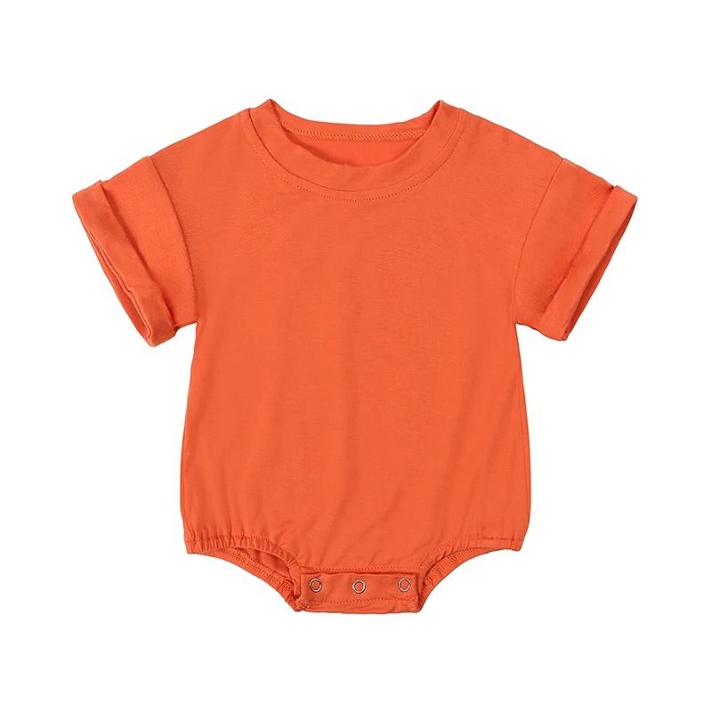 2026 Newborn Bamboo Fiber Romper Premium Short Sleeve Infnat Jumpsuit EcoFriendly Summer Body Clo 12