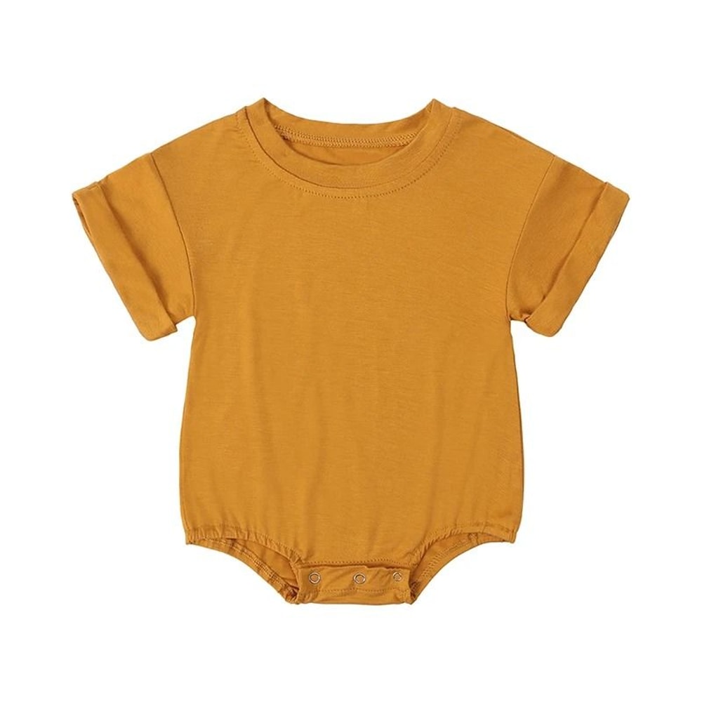 2026 Newborn Bamboo Fiber Romper Premium Short Sleeve Infnat Jumpsuit EcoFriendly Summer Body Clo 13