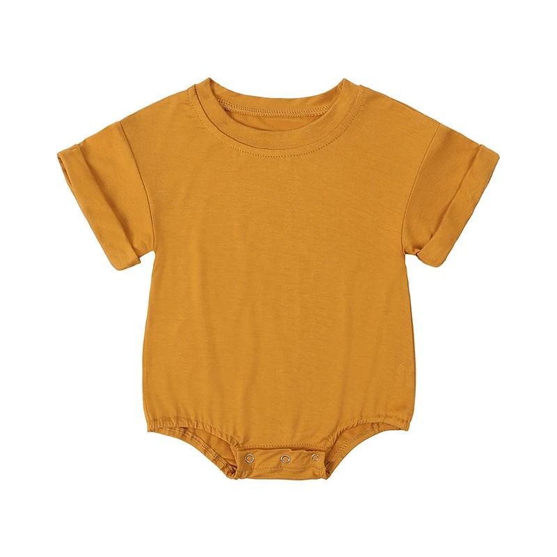 2026 Newborn Bamboo Fiber Romper Premium Short Sleeve Infnat Jumpsuit EcoFriendly Summer Body Clo 13