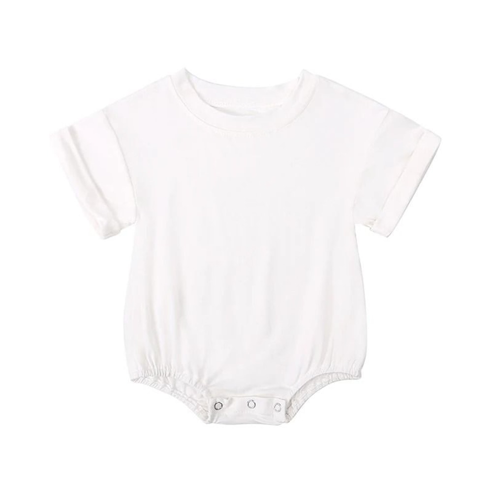 2026 Newborn Bamboo Fiber Romper Premium Short Sleeve Infnat Jumpsuit EcoFriendly Summer Body Clo 14