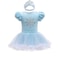Baby Girls Princess Tutu Dress Premium Anna Elsa Snow Queen Infant Romper Birthday Costume System 5