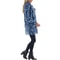 Womens Leopard Faux Fur Coat Premium Winter Streetwear Overcoat Casual TurnDown Collar Jacket 5