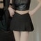 Womens High Waist Pleated Mini Skirt Premium Korean Tennis Student Skirt Sexy Summer Vintage Danc 14