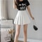 Womens High Waist Pleated Mini Skirt Premium Korean Tennis Student Skirt Sexy Summer Vintage Danc 7