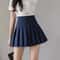 Womens High Waist Pleated Mini Skirt Premium Korean Tennis Student Skirt Sexy Summer Vintage Danc 22