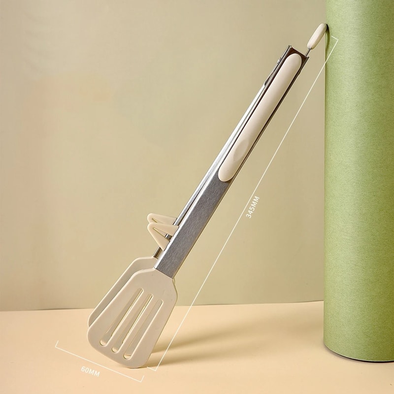 Professional Stainless Steel Kitchen Tongs Premium Silicone NonSlip Cooking Clip HeavyDuty BBQ Gr 10