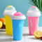 300ML QuickFrozen Slushy Maker Cup Premium Summer Pinch Smoothie System Squeeze Beker Kitchen Tec 1