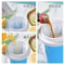 300ML QuickFrozen Slushy Maker Cup Premium Summer Pinch Smoothie System Squeeze Beker Kitchen Tec 4