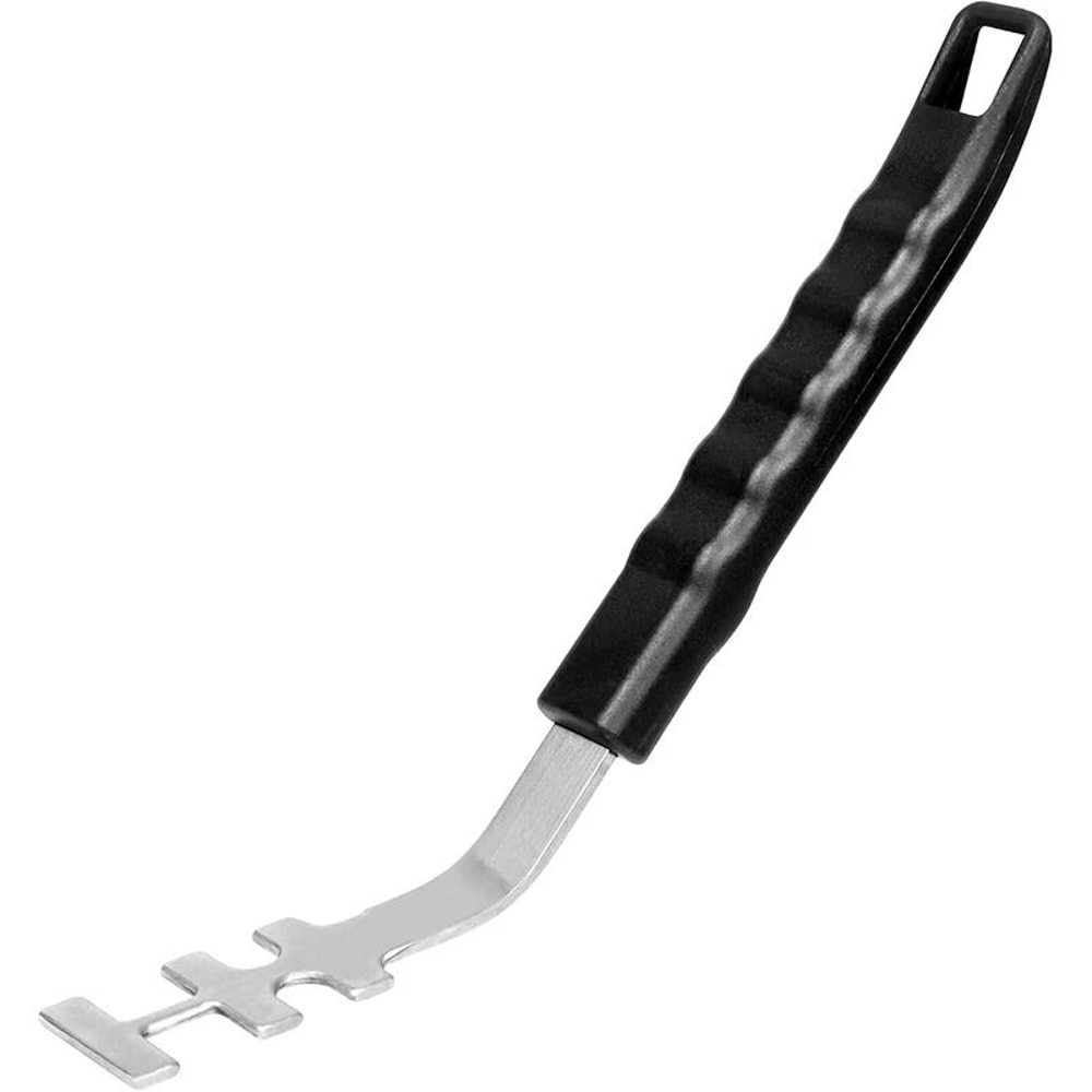 Universal Grill Grate Lifter Tool Premium Cast Iron Grid Gripper BBQ Handle Clip Infrastructure 6