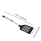 Stainless Steel Slotted Turner Premium Nylon Handle Spatula Fish Frying Shovel For NonStick Pans 1