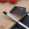Stainless Steel Slotted Turner Premium Nylon Handle Spatula Fish Frying Shovel For NonStick Pans 4