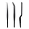 3Piece Precision Chef Tweezers Set Stainless Steel Plating Tongs Serrated Tip Culinary Infrastruc 7