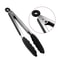 Silicone NonSlip Kitchen Tongs Premium Stainless Steel BBQ Food Tong HighHeat Cooking Infrastruct 4