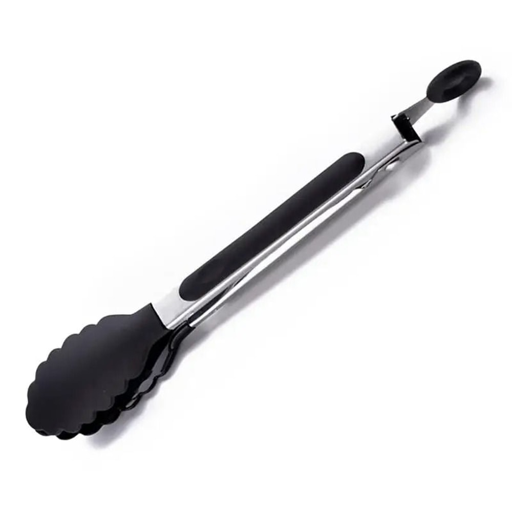 Silicone NonSlip Kitchen Tongs Premium Stainless Steel BBQ Food Tong HighHeat Cooking Infrastruct 6